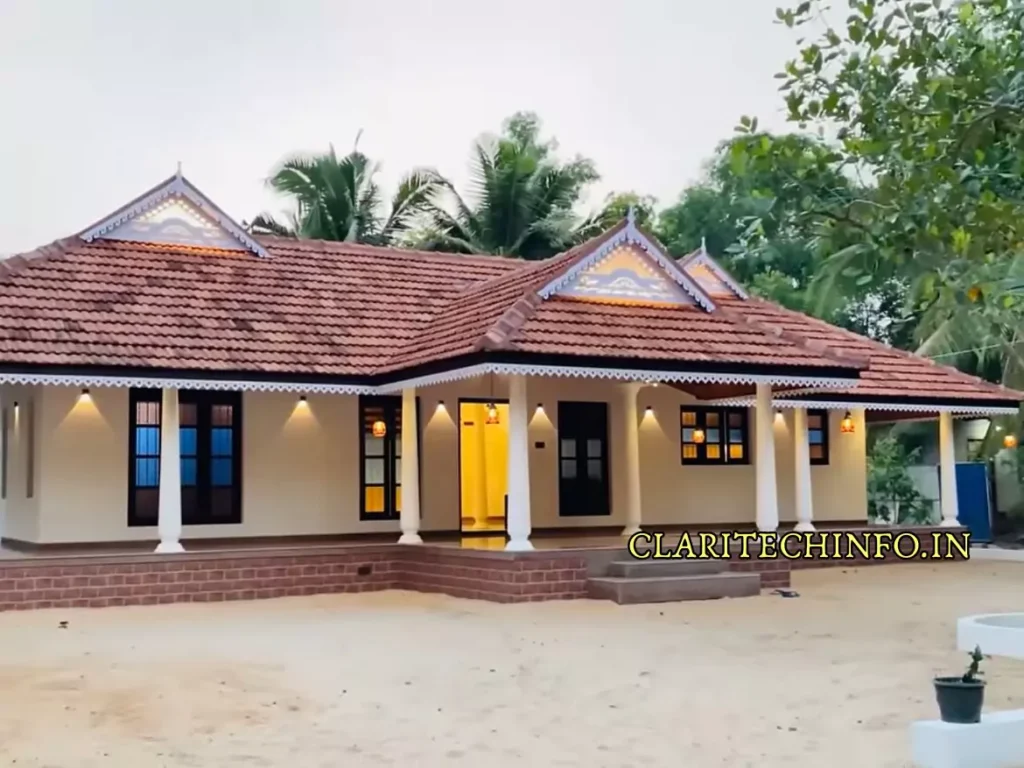 Stunning  3 BHK kerala house plan 