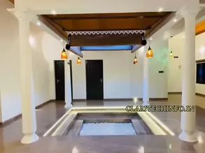 Stunning  3 BHK kerala house plan - NALUKETTU kerala home