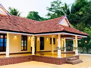 Stunning  3 BHK kerala house plan 