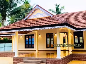 Stunning  3 BHK kerala house plan 