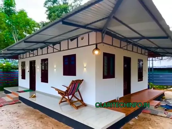 Small Kerala home Design  verandha