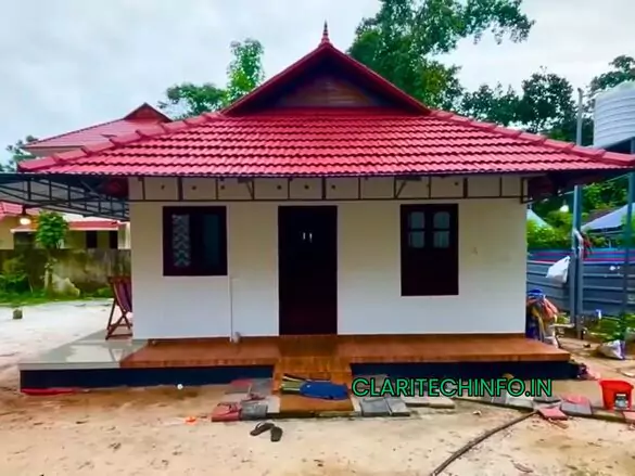 Small Kerala home Design  side view