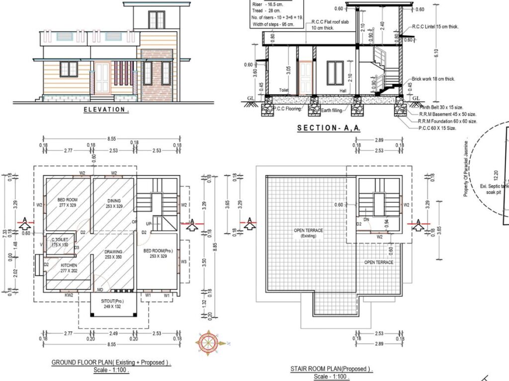 2bhk house plan