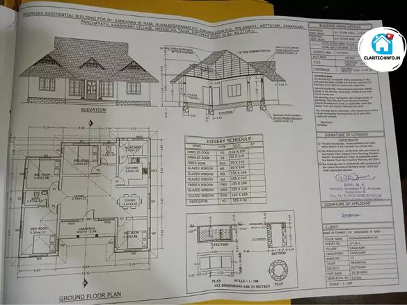 4 BHK House plan as Per Vastu