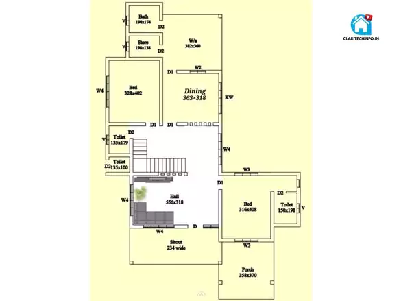 1800 sq ft cottage plans