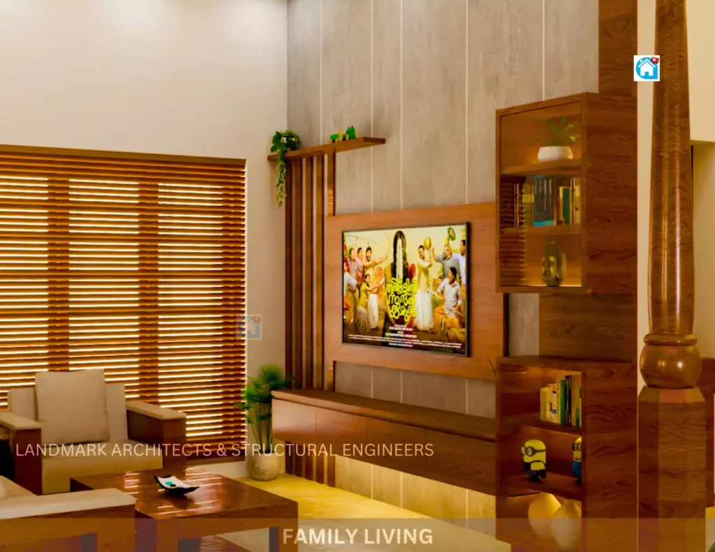 4 bhk living area