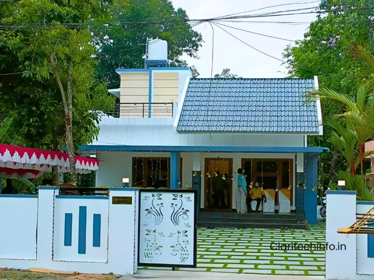 Stunning 3 bhk house design plan in Kerala