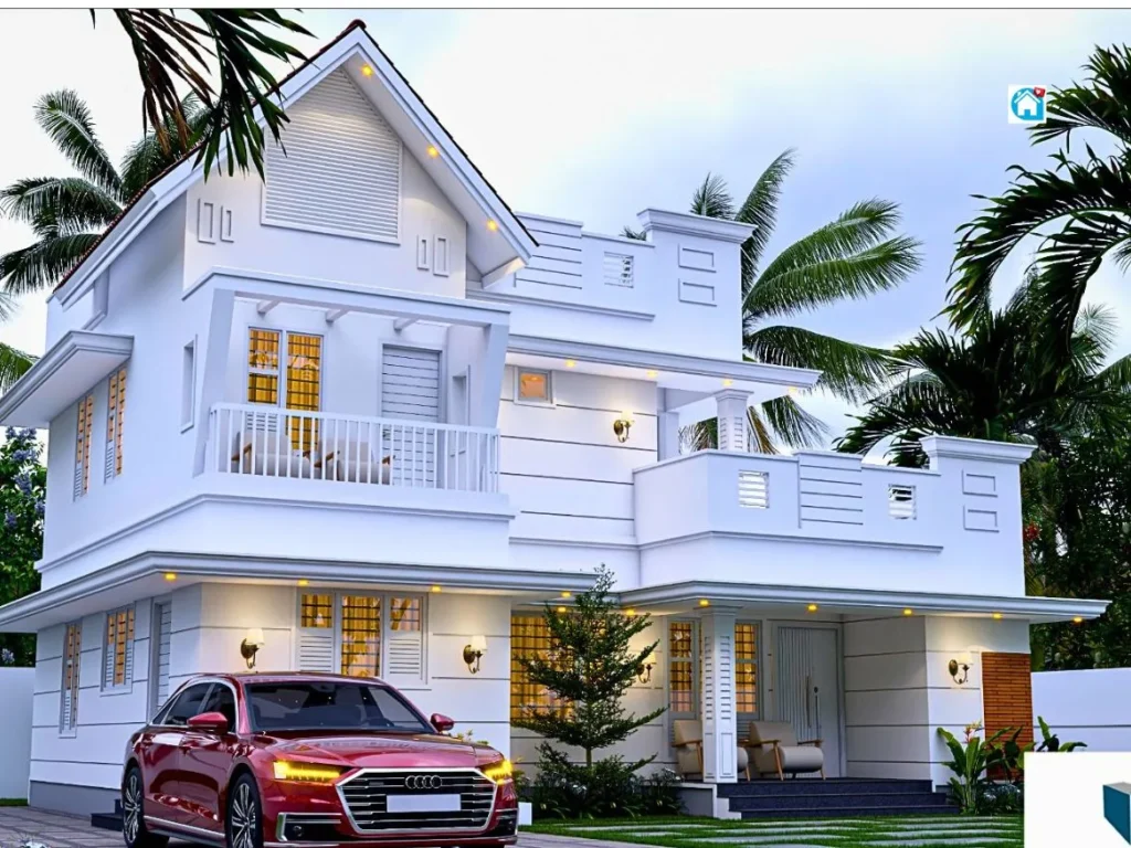 Kerala House design 3 bhk