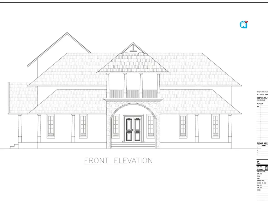 Kerala House Design - plan