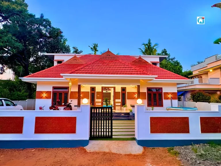 3 bhk Kerala House Design with plan