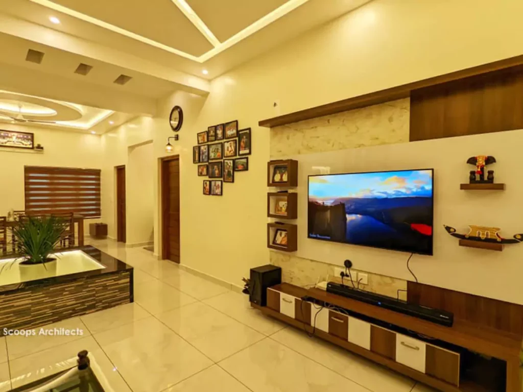 4 bhk Kerala House interior
