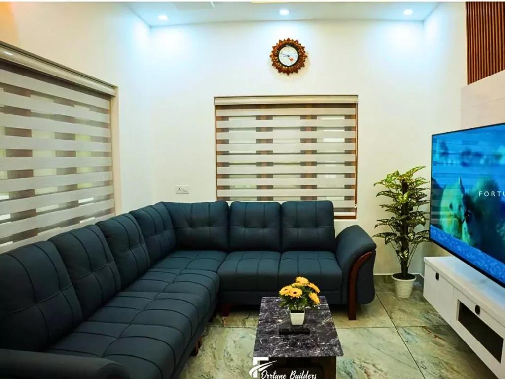 4 Bhk Kerala House Design Living
