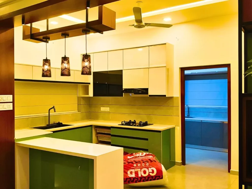 modern kitchen 4 bhk kerala house